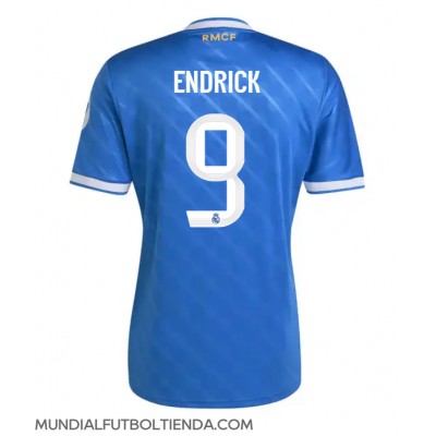 Camiseta Real Madrid Endrick #9 Tercera Equipación Replica 2025-26 mangas cortas Camiseta Real Madrid Endrick #9 Tercera Equipación Replica 2025-26 mangas cortas